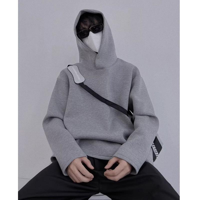 Men's American Style Hooded Sweatshirt: Trendy, Long-Sleeved, Spring/Autumn/Winter, Loose Fit, Casual Jacket for Couples