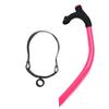 Swimming Breathing Tube with Strap Silicone Mouthpiece Adults Diving Front Training Snorkel for