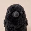 Soft Fabric Realistic Crow Plush Toy Black Color Gothic Crow Stuffed Toy Bird Soft Doll  Home Decor