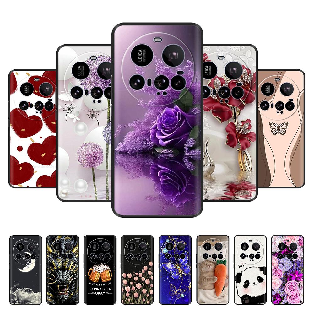 For Xiaomi 15 Ultra Case Soft TPU Silicone Shockproof Cartoon Cat Lion Phone Cover For Xiaomi 15Ultra Phone Cases Xiaomi15 Ultra