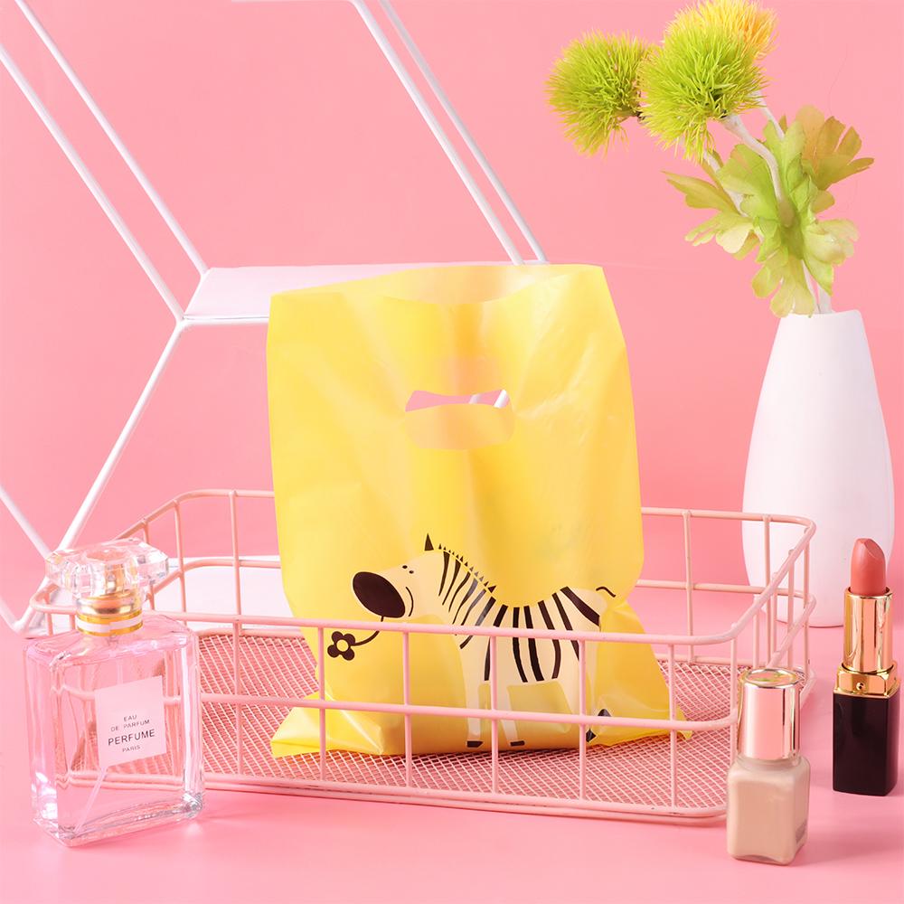 Supplies Shopping Store Jewelry Packing Candy Cookie Pocket Packaging Handbag Gift Bags With Handle