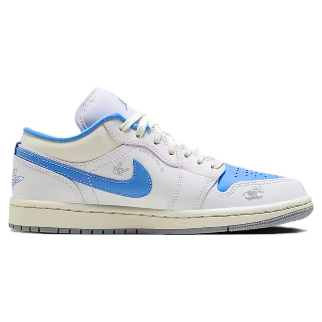 New JORDAN 1 Low Se Just Skate University Blue Women's FJ7219-441