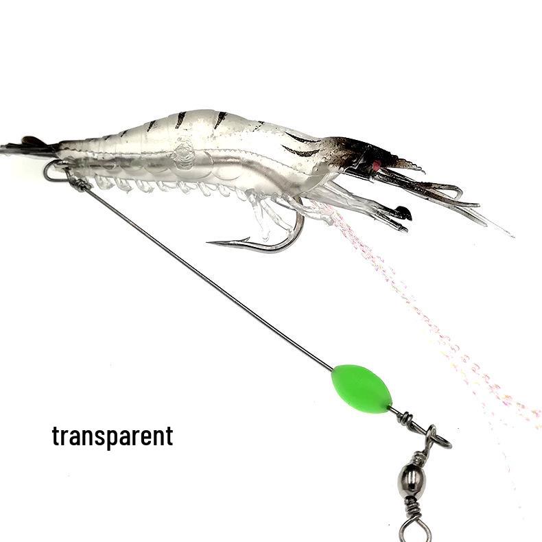 Weihai High Simulation Soft Bait Shrimp Lure with Hook