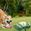 Dog Sprinkler Dog Water Fountain Adjustable Angle & Speed Step On Sprinkler Dog Water Dispenser Toy for Garden & Lawn Watering