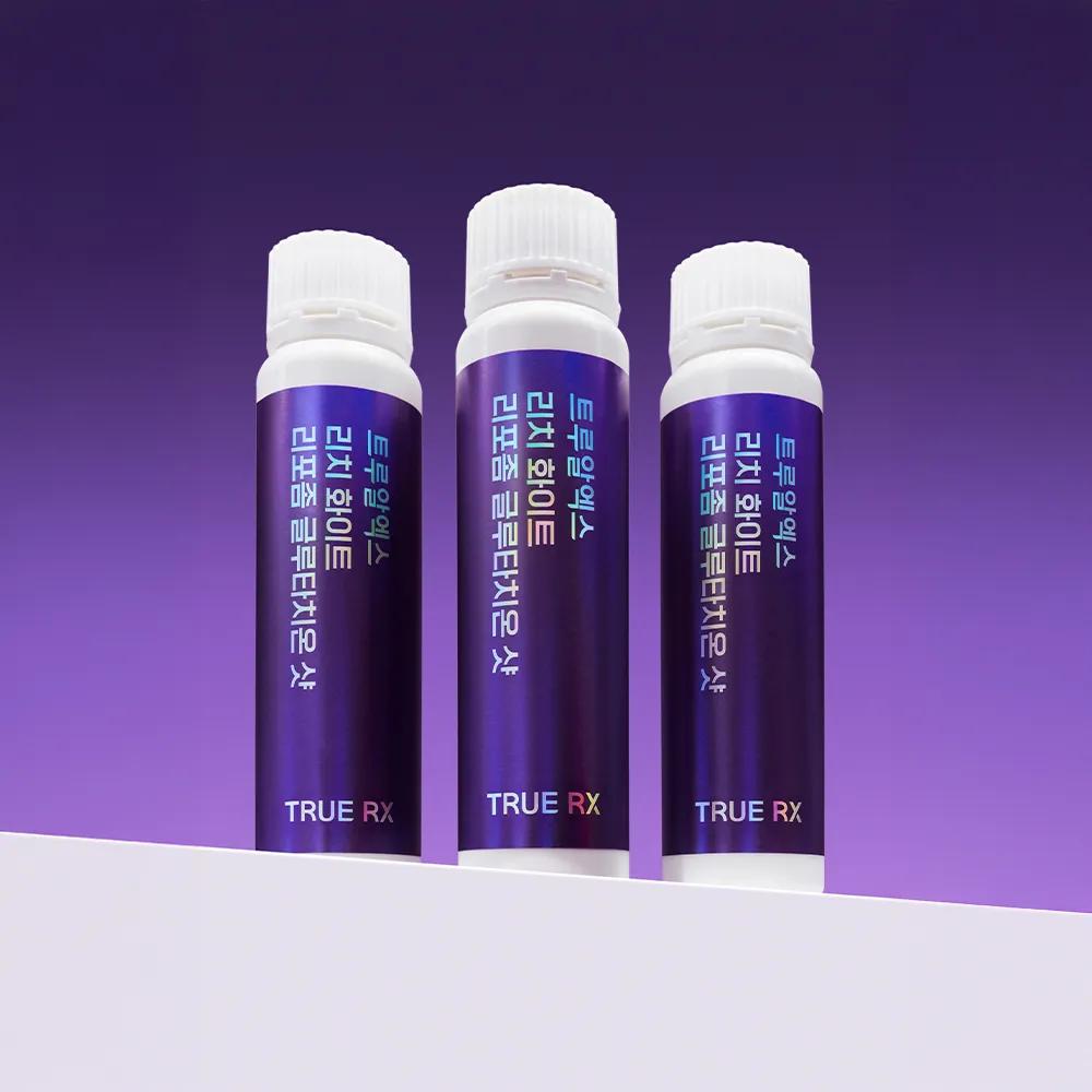 TRUERX Reichhaltiger Weißer Liposomen-Glutathion-Shot 7 Stück (7-Tage-Vorrat)