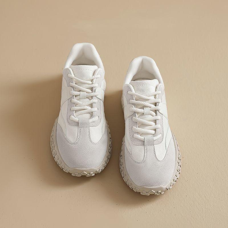 Shoes Women's 2025 New Spring and Autumn Lightweight Soft Sole Not Tired Feet Forrest Gump Shoes Platform Dad Shoes Travel Versatile