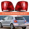 Rear Tail Lamp Assembly Without Bulb For VW Polo 6R Hatchback 2009-2014 Warning Light Reversing Light 6R0945095A 6R0945096A