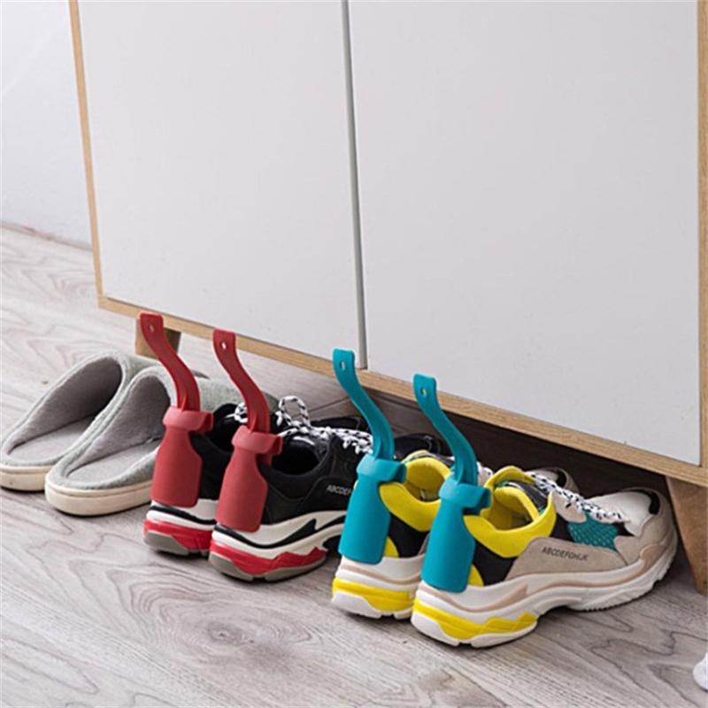 1 шт. Ледачий помічник для взуття Унісекс Помічник для взування Ріжок для взуття Взуття Легко взувати та знімати