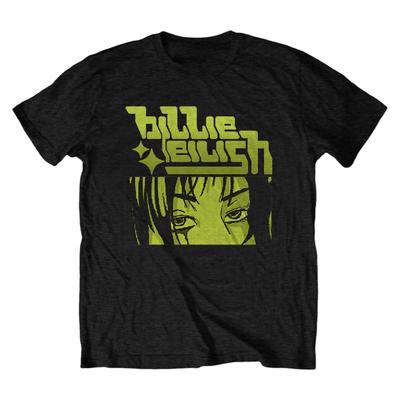 2026 Unisex Anime Grunge Billie Eilish TShirt 100 Cotton Crew Neck Short Sleeve Streetwear Y2K Music Graphic Casual Tee