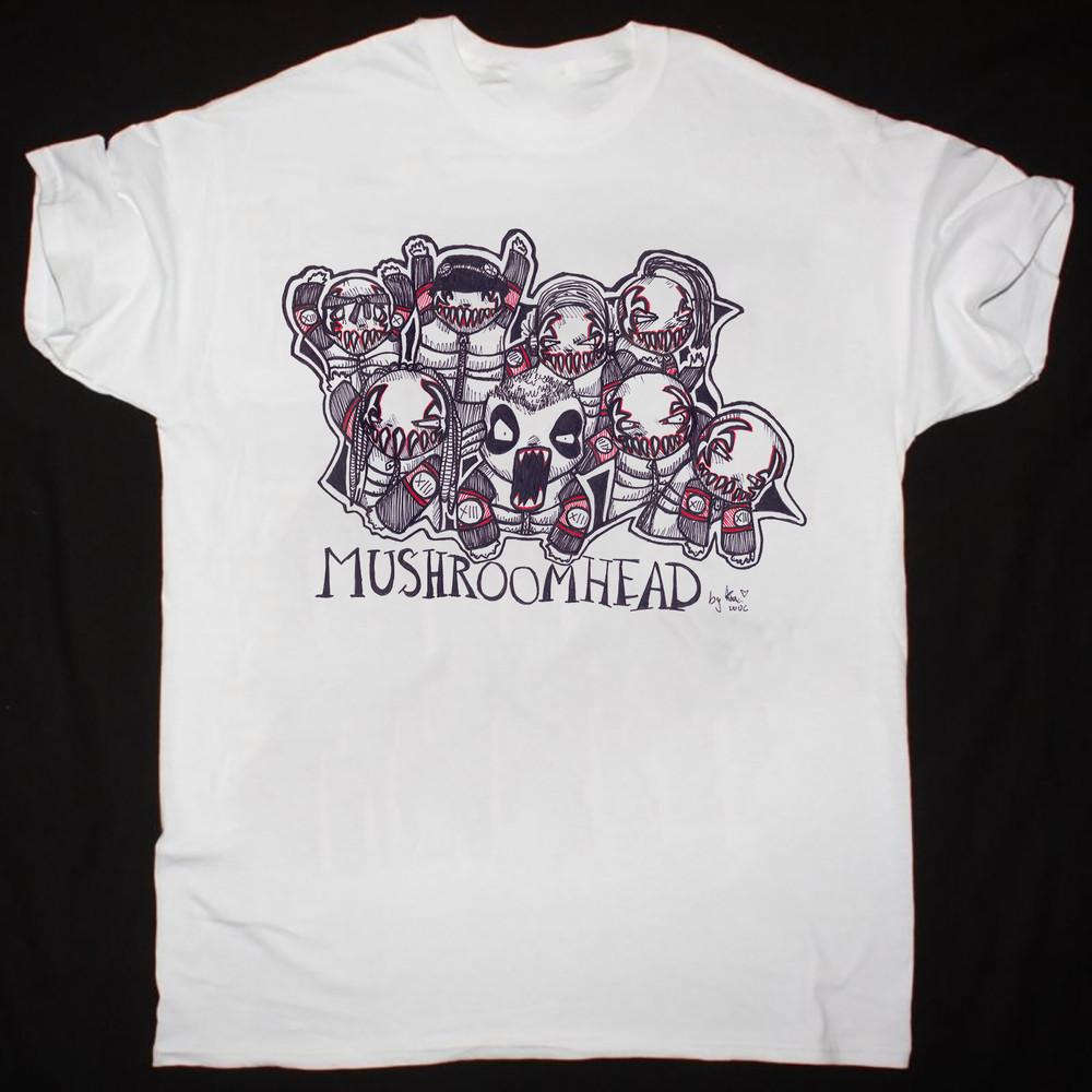 Mushroomhead White T-Shirt Cotton Unisex Gift For Men Women Unisex T-Shirt M