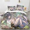 Gioco Genshin Impact Comforter Bedding Sets Quilt Bed Cover Duvet Cover Pillow Case Sets Bambini Taglia Adulto