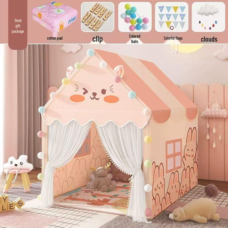 Indoor Massivholz Kinder Spielburg mit separaten Betten - Spaß für Jungen & Mädchen