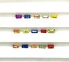 Natural Multi Sapphire Baguette Cut Loose Gemstone Lot 10 Pcs 1 CT For Jewelry Making