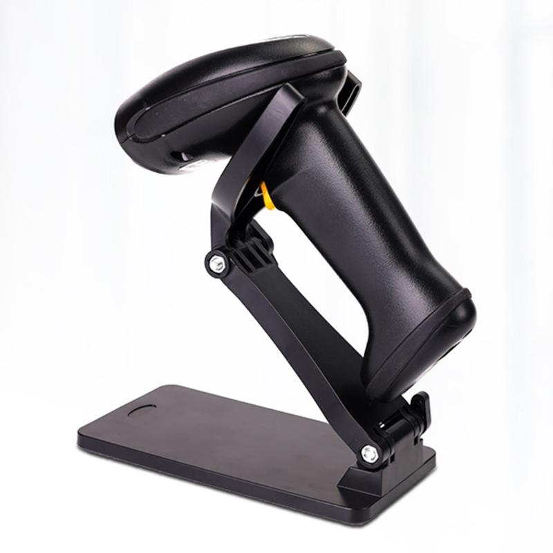 Foldable Universal Barcodes Readers Holder Adjustable Angle Plastic Design For Schools Supermarkets Offices