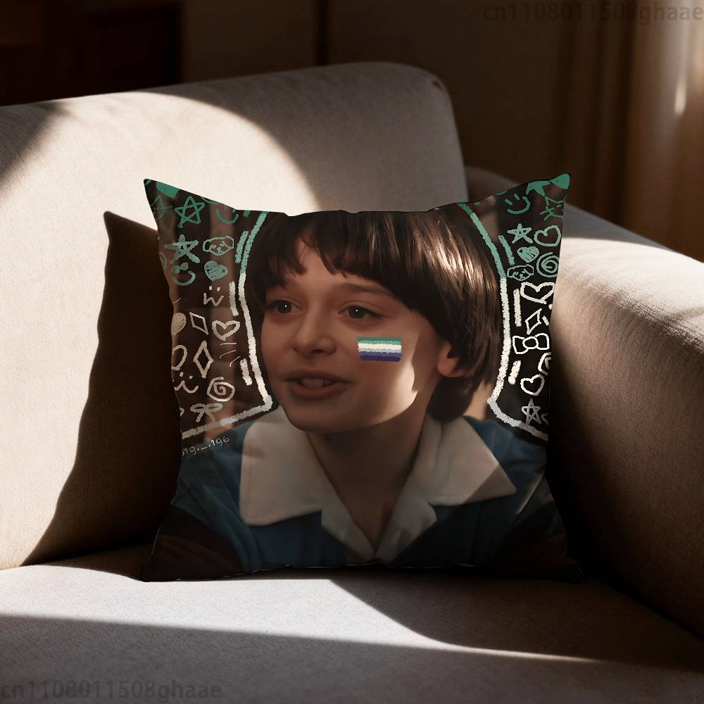 Noah Schnapp Stranger κάλυμμα μαξιλαριού κάλυμμα μαξιλαριού καναπέ σαλονιού κάλυμμα μαξιλαριού κρεβατοκάμαρας διακόσμηση σπιτιού