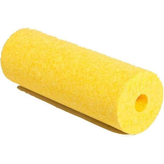 Rouleau de massage en mousse blackroll - jaune - 15 cm