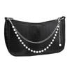 Multi-layer Metal Charms Bag Chain Cross Pendant Backpack Decoration DIY Exquisite Pearl Purse Chain Women Men Bag Accessories