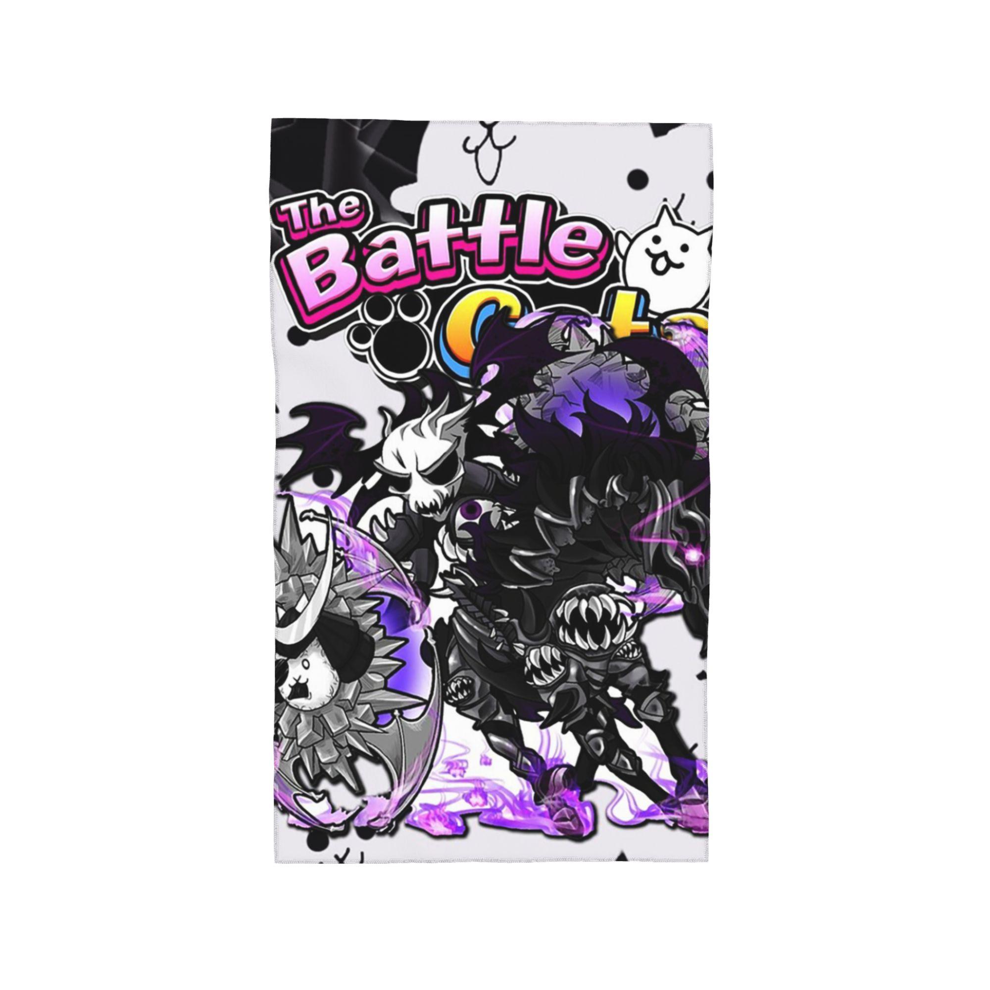 

Battle Cats - Miko Mitama Soft Face Towel Quick Dry Pool Bath Cotton Towels Breathable W30*H60(CM)
