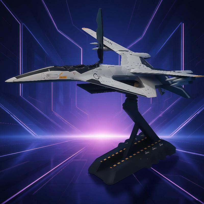 1: 72 Nantianmen Plan Xuan Nv Aerospace Fighter Alloy Aircraft Model Simulation Science Fiction Fighter Exquisite Collection