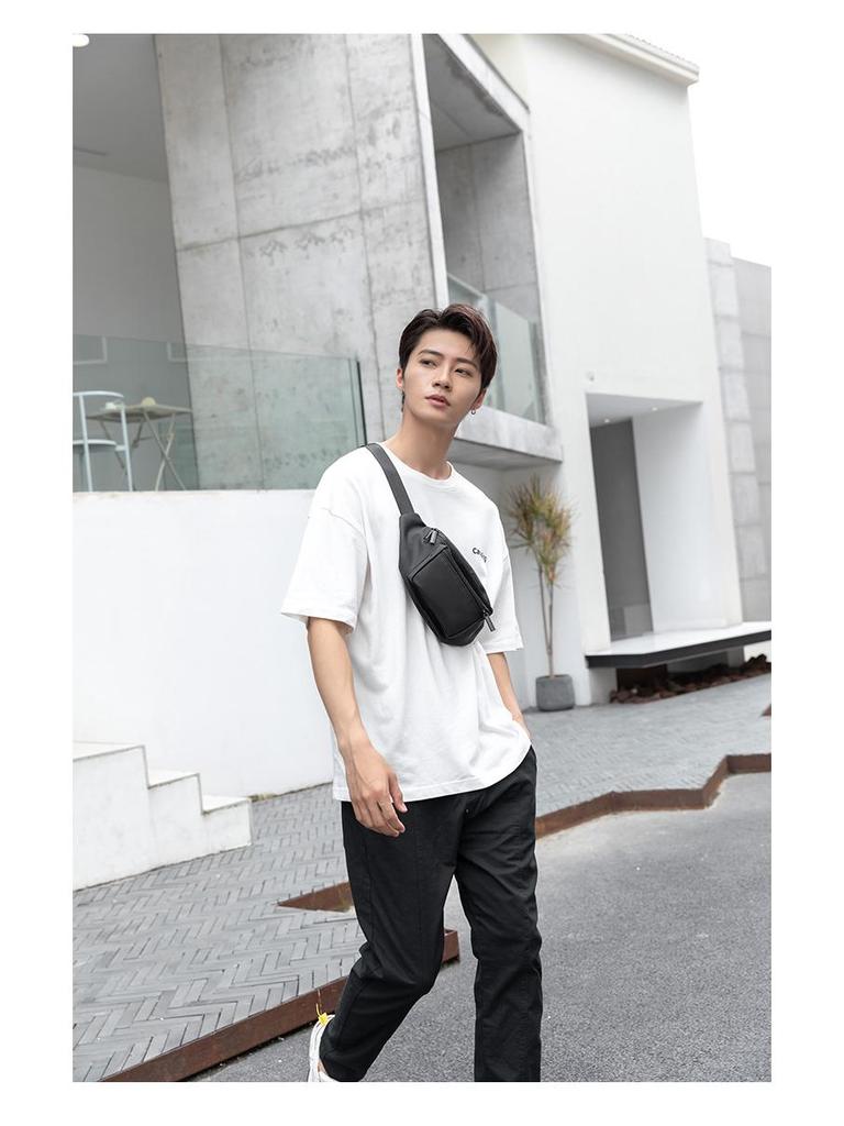 Men's Trendy Waterproof Chest & Waist Crossbody Bag