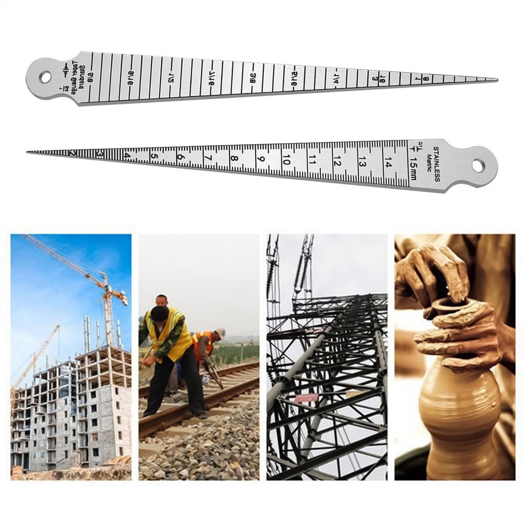 Gap Gauge Lightweight Measurement Tool Stainless Steel Measurement Toosl Set With Clear Numerical Identification For Gauging