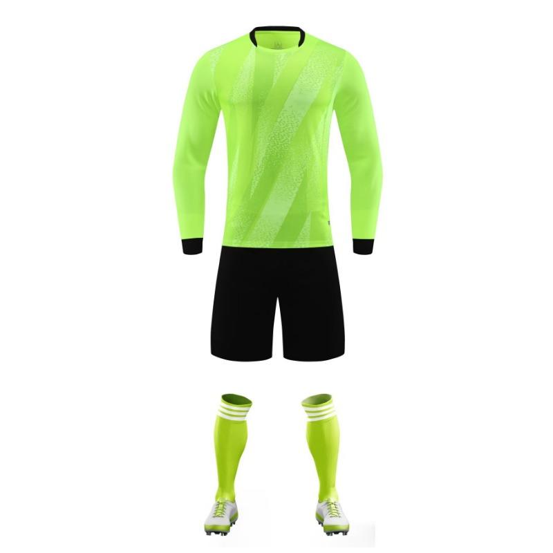 Football Suit Mens Training Suit Suit Personalized Autumn and Winter Adult Childrens Long-sleeved Sports Match Jersey