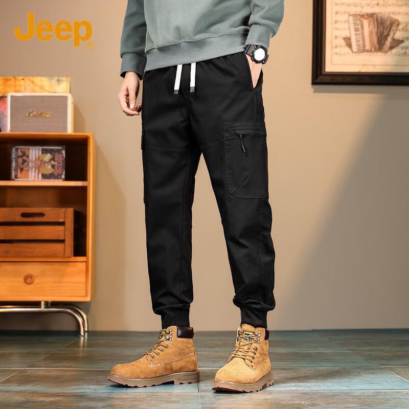 

JEEP Men s Summer Casual Cuffed Cargo Pants 3XL