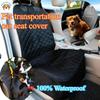 100% Wasserdichte Hund Autositzbezug Haustier Katze Transportbox Matte Vordersitzschutz für Autos LKW SUV Haustierzubehör