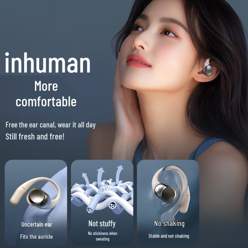 aigo SA08 Open-Ear Bone Conduction Bluetooth Sports Headphones