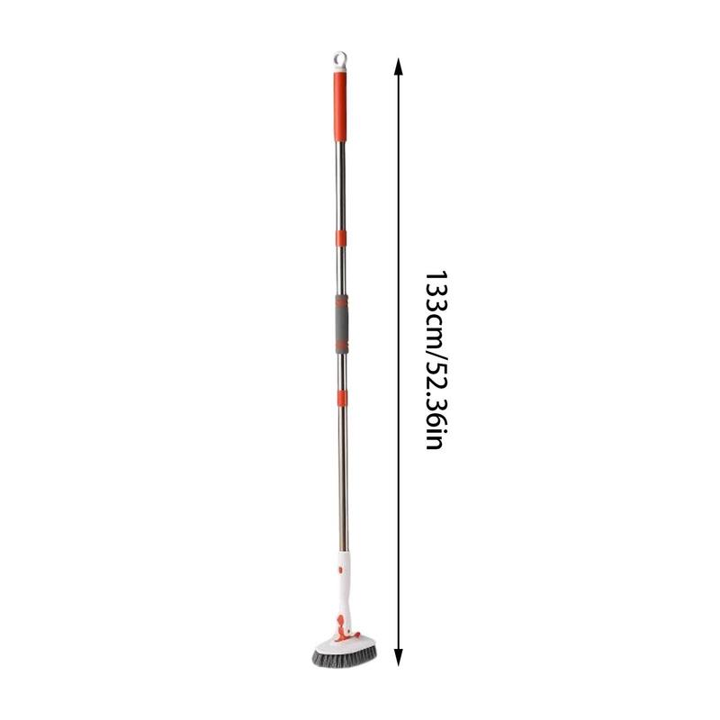 4 in 1 Household bathroom long handle brush multi-purpose Tile Scrubber for floor wall ceramic tile Stiff Bristle cleaning tools