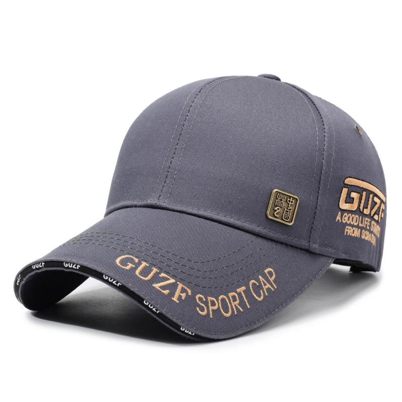 Spring Autumn Embroidered Letter Cap Men Women Hard Top Outdoor Baseball Cap