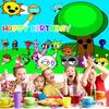 Hot Game Incredibox Sprunkied Kid Birthday Party Decors Rhythm Box Background Cloth Banner Baby Party Photo Shooting Props Gifts