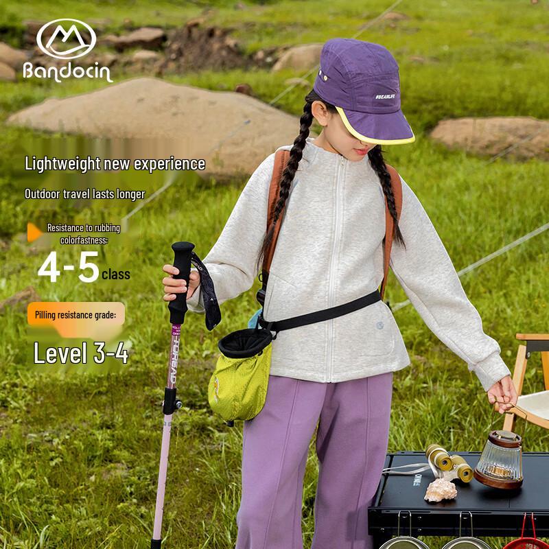 

Girl s Durable Hooded Softshell Jacket 165