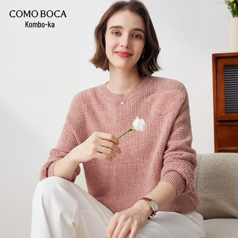 

Женский свитер Komengboka из чистого кашемира, ажурной вязки L