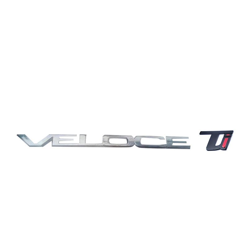 Autocollants Décoratifs Lettres Garde-boue Avant Voiture VELOCE TI Étiquette Pour Alfa Romeo Giulia Stelvio Accessoires de Modification