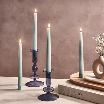 Creative and Minimalist Glass Candle Holder Vase Living Room Homestay Dining Table Decoration Romantic Gift Glass Candle Holder