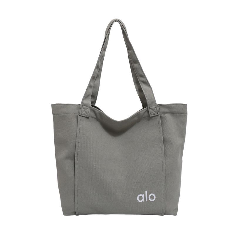 Unisex Große Canvas Yoga Tragetasche – Personalisiert, Einseitige Schultertasche zum Einkaufen oder für Fitness