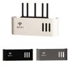 Wall Mounted WiFi Router Shelf Plastic Power Cable Organizer  for Power Strips & Home Decor