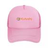 Kubota Orange Emblem Mesh Baseballkappen Snapback Mode Baseballmützen Atmungsaktiv Lässig Kappe Outdoor Für Unisex und Damen