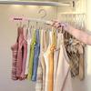 1Pc 360° Rotating Bra Hanger Multi-Functional Closet Rack with Hook for Camisole Hat Belt Bag Space Saving Vest Storage