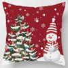 Christmas Cushion Pillowcase Ornaments Suitable For Home Navidad Noel Christmass Gifts Ornaments