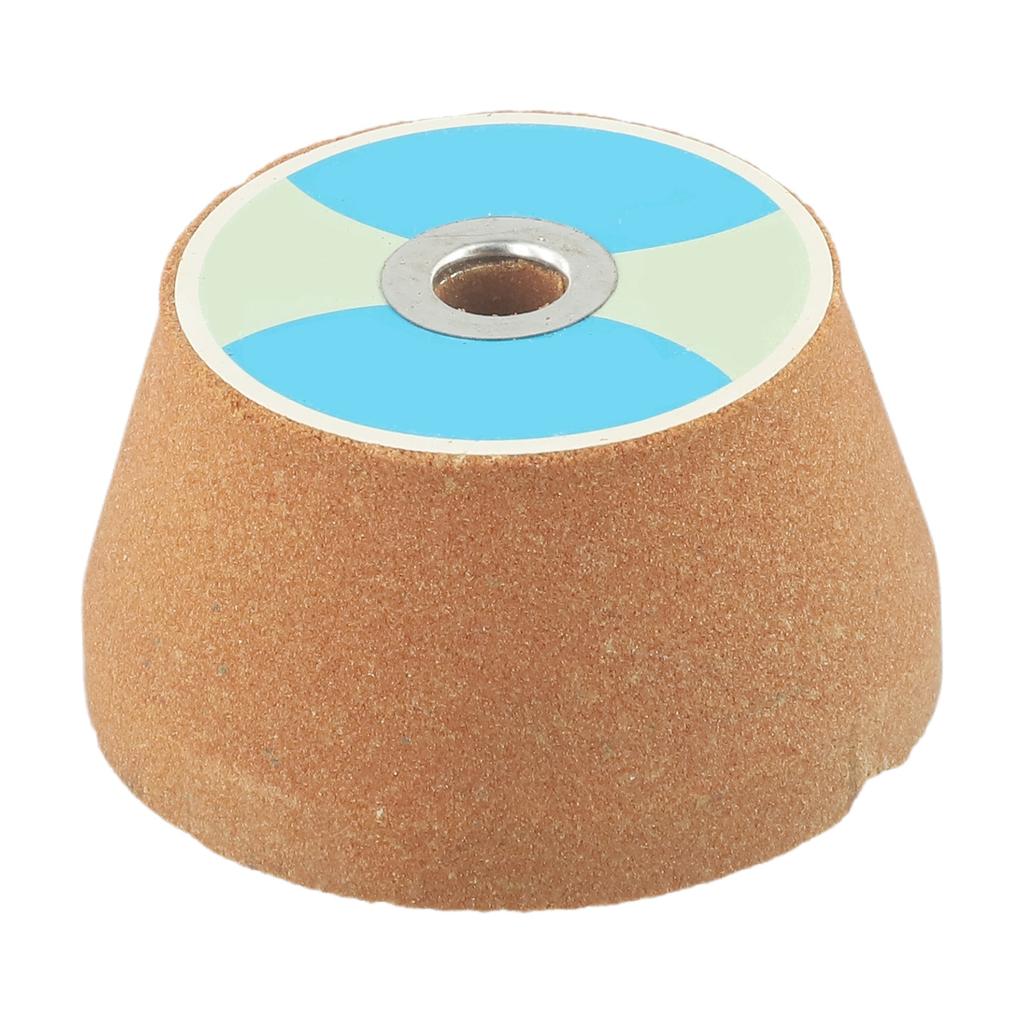 1pc Polishing Wheel Emery Cup White Corundum Grinding Wheel For 100 Type Angle Grinder Grinding Polishing Trimming Power Tools