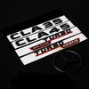 3D Black Silver Letters CLA45 CLA45S Turbo 4matic+ Emblem for Car Fender Trunk Rear C118 W117 Sticker