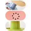 Decorative Flower-Shaped Fruit Bowl with Drainage Holes, Removable Base, 26 Cm X 14 Cm.