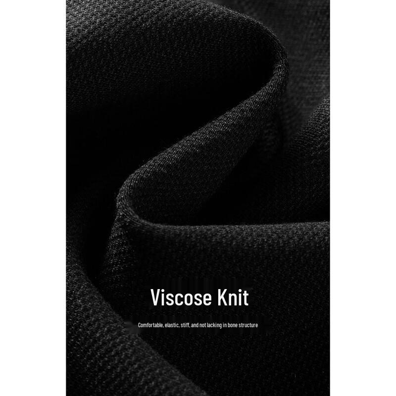 MengShuYa Women's High-Waist Slim-Fit Micro-Flare Knit Pants