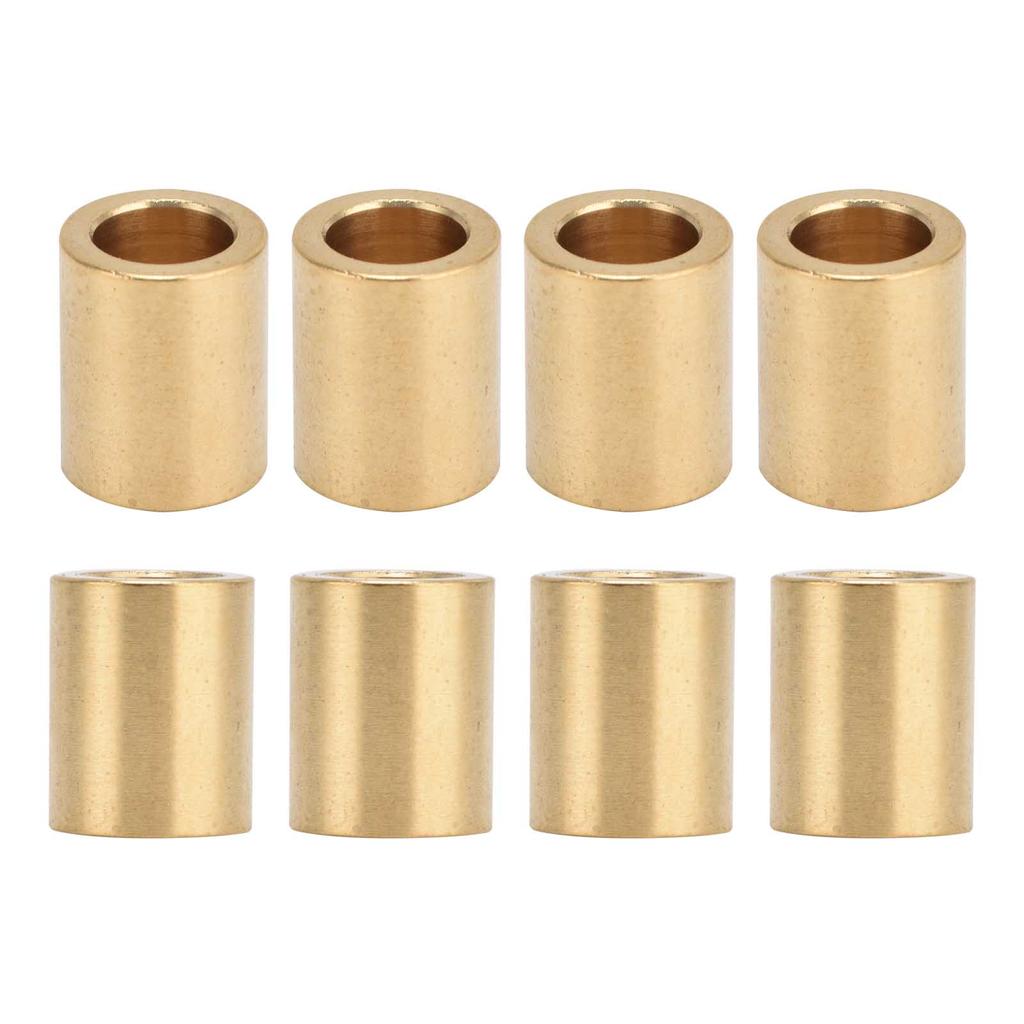 8pcs Self Lubricating Brass Sleeve 8mm Bore X 12mm OD X 15mm Length Special Bearing Sleeve for