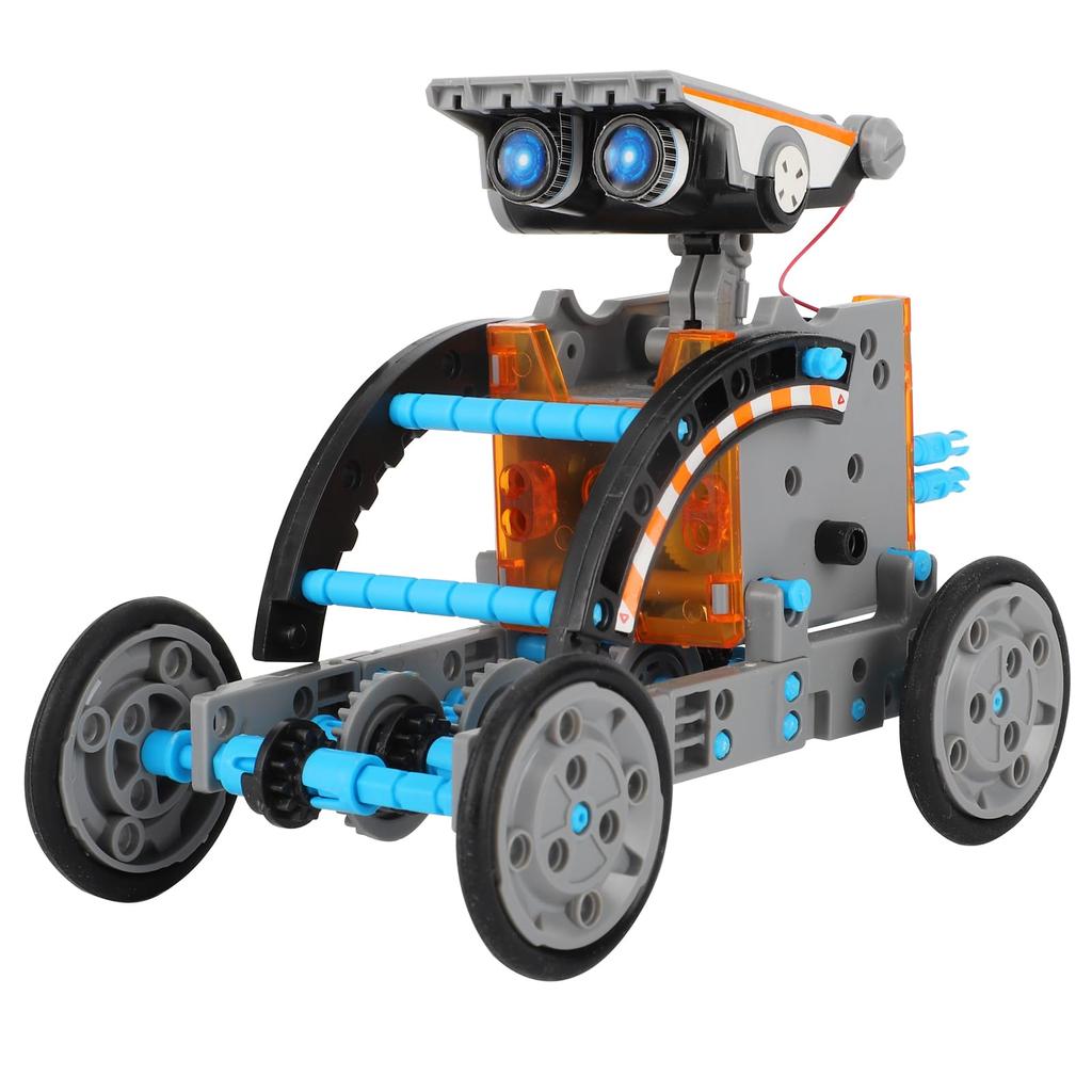 Lucky Doug Solar Robot Kit Science STEM Robot Kit Toy Kids Ages Science Building Set Gift for Boys Girls Students Teens Educational DIY Building Kit