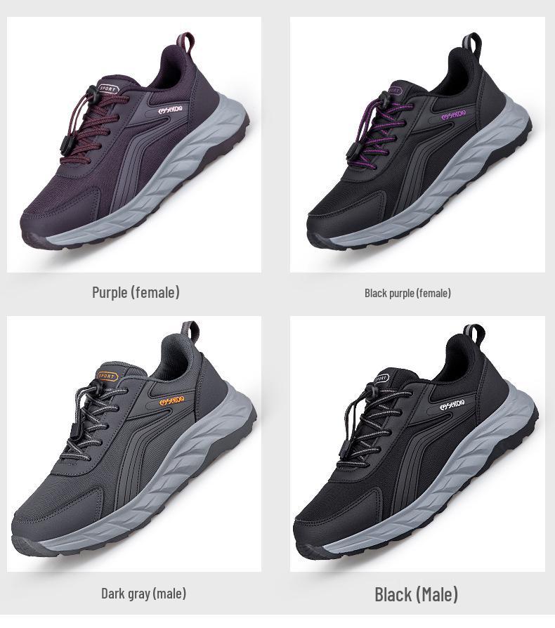 Zhang Kaili Women's Non-slip Soft Sole Spring Shoes - Comfortable, Breathable Casual Footwear for Middle-aged and Elderly