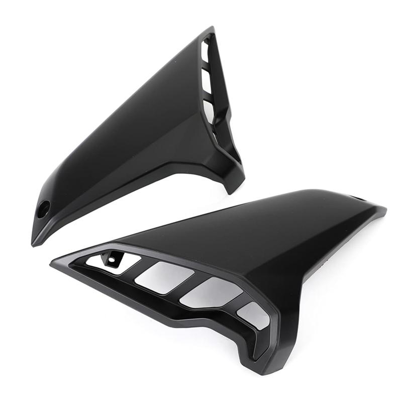 

Ac29-Motorcycle Side Tank Fairing Air Intake Cover For MT09 2017- FZ09 2018- Accessories чёрный