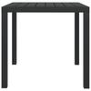 3 Piece Garden Dining Set with Cushions Poly Rattan Grey